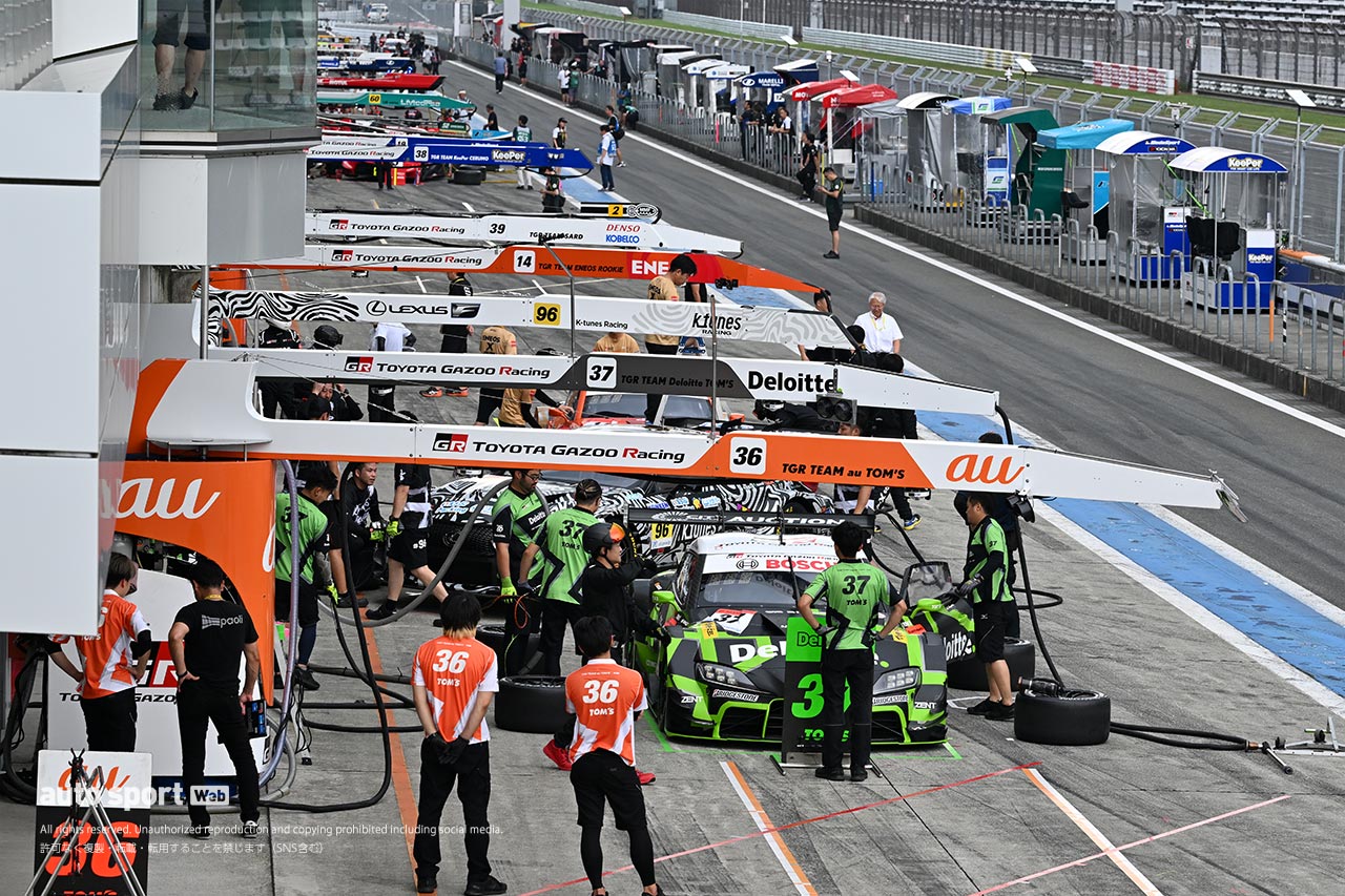 2024スーパーGT第4戦『FUJI GT 350km RACE』　8月2日　搬入日の様子