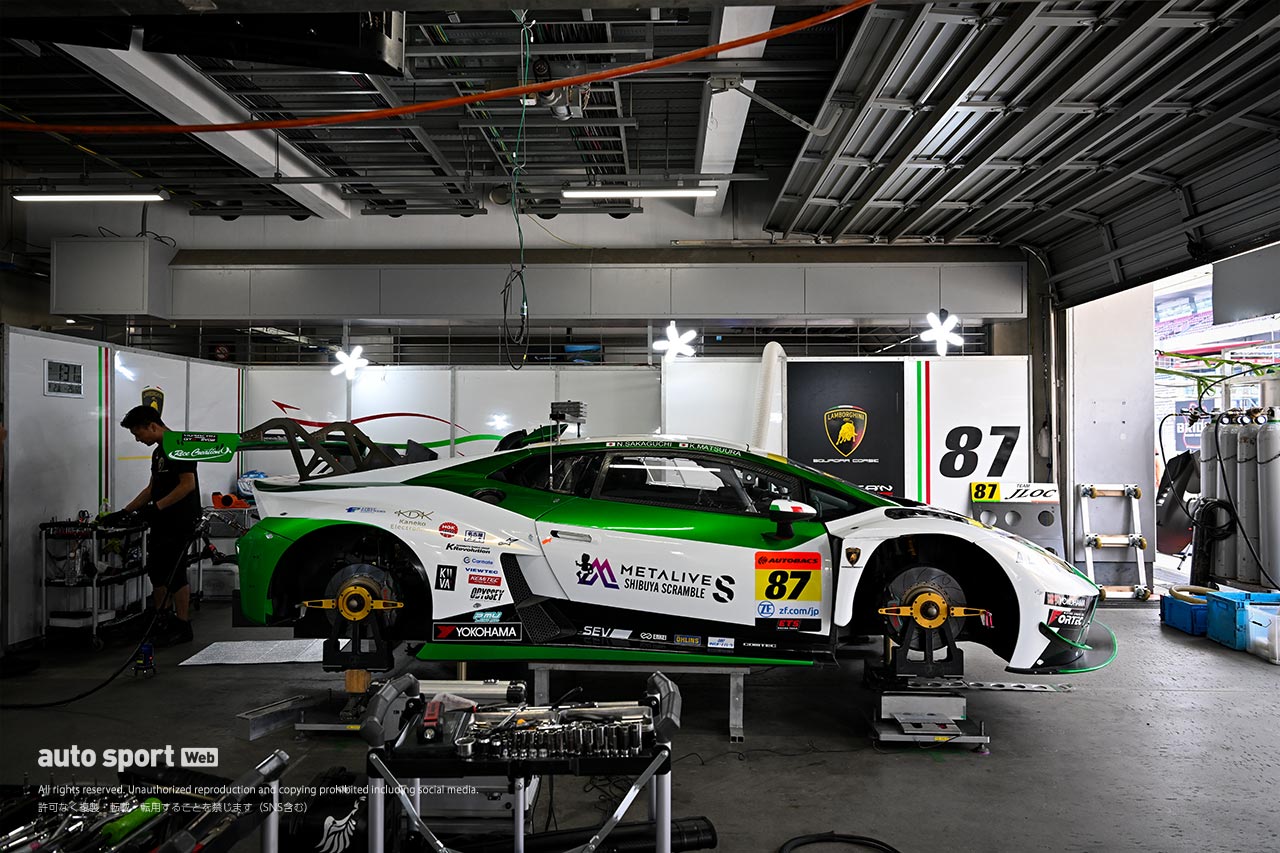 2024スーパーGT第4戦『FUJI GT 350km RACE』　8月2日　搬入日の様子