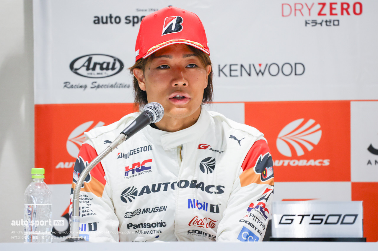 野尻智紀「シビックでの初優勝を狙いに行きたい」松下信治「ここは落とせないレース」【GT500予選会見】