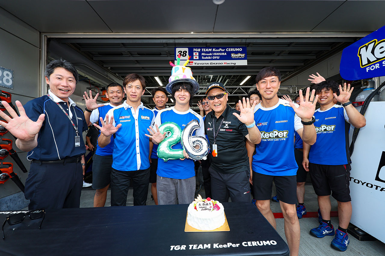 TGR TEAM KeePer CERUMO　2024スーパーGT第4戦富士　決勝レポート