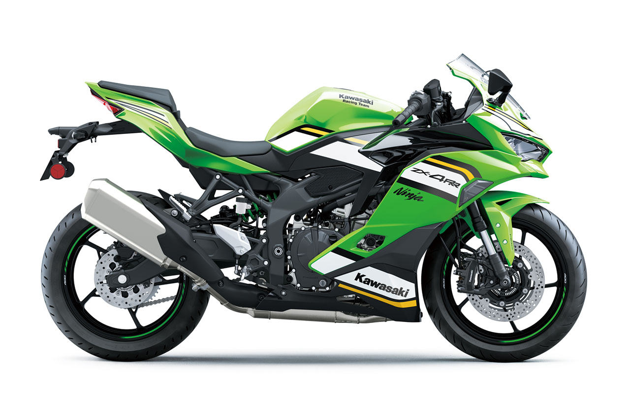 カワサキ、『Ninja ZX-4R SE／ZX-4RR KRT EDITION』のカラーとグラフィックを変更した最新モデルを9月1日から発売