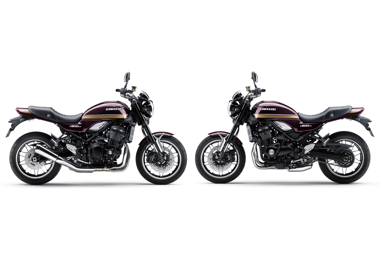 カワサキ、レトロスポーツ『Z900RS／SE／CAFE』のカラーとグラフィックを変更した最新モデルを9月1日から発売