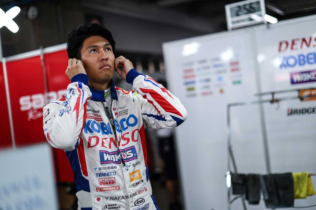 中山雄一（DENSO KOBELCO SARD GR Supra）