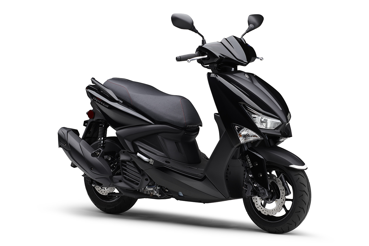 ヤマハ、原付二種『シグナス グリファス』に新色マットブラックを採用。9月24日から発売