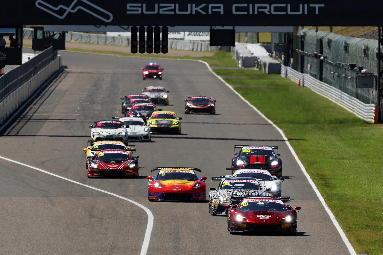 2025年のGTWCアジア／ジャパンカップのカレンダー発表。ジャパンカップは4大会8レース