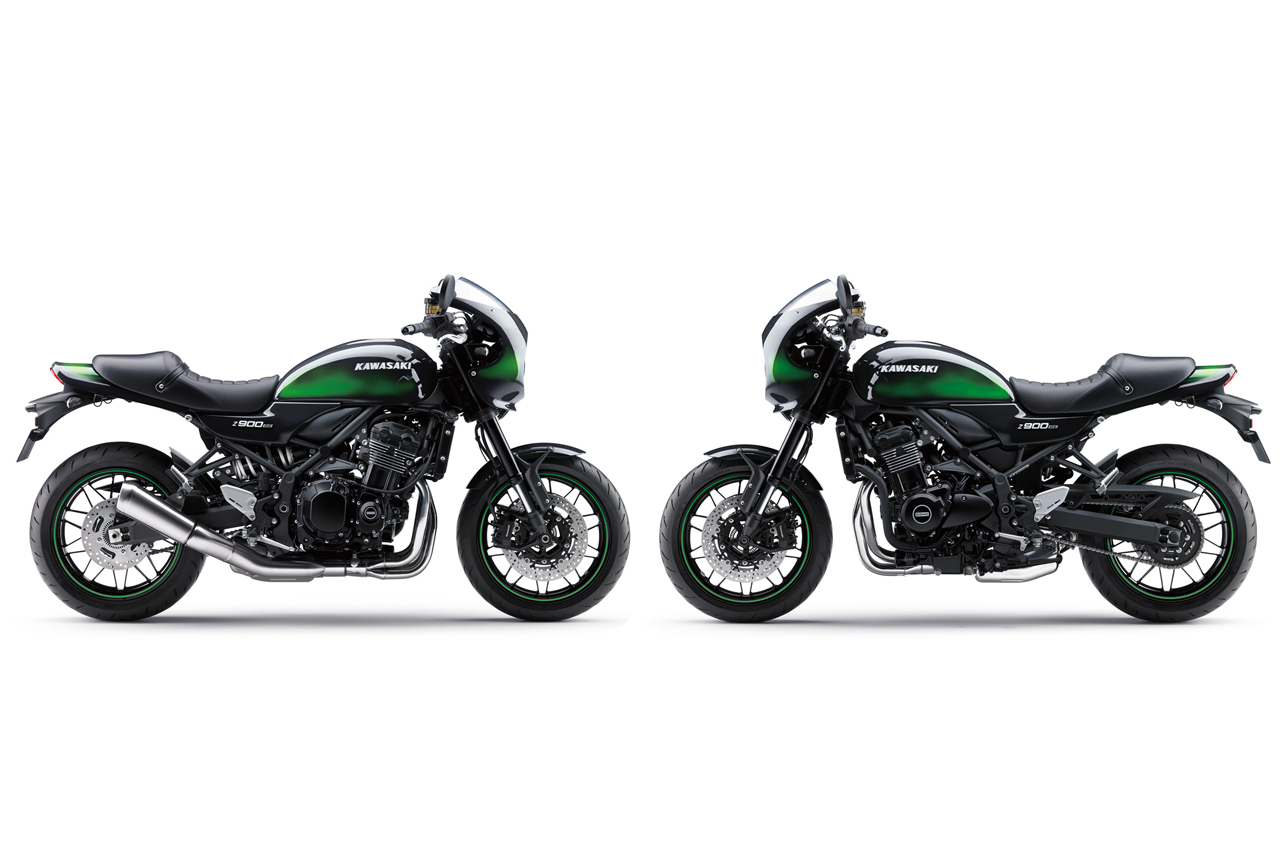カワサキ、レトロスポーツ『Z900RS／SE／CAFE』の2025年モデルを発表。カラーとグラフィックを変更