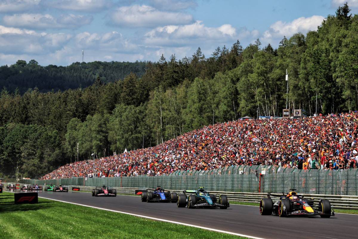 2024年F1第14戦ベルギーGP　マックス・フェルスタッペン（レッドブル）