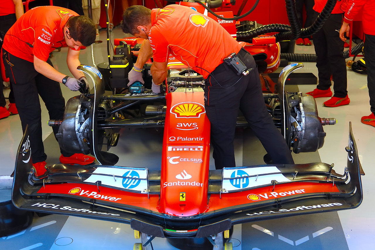 2024年F1前半戦アップデート総括／フェラーリ編