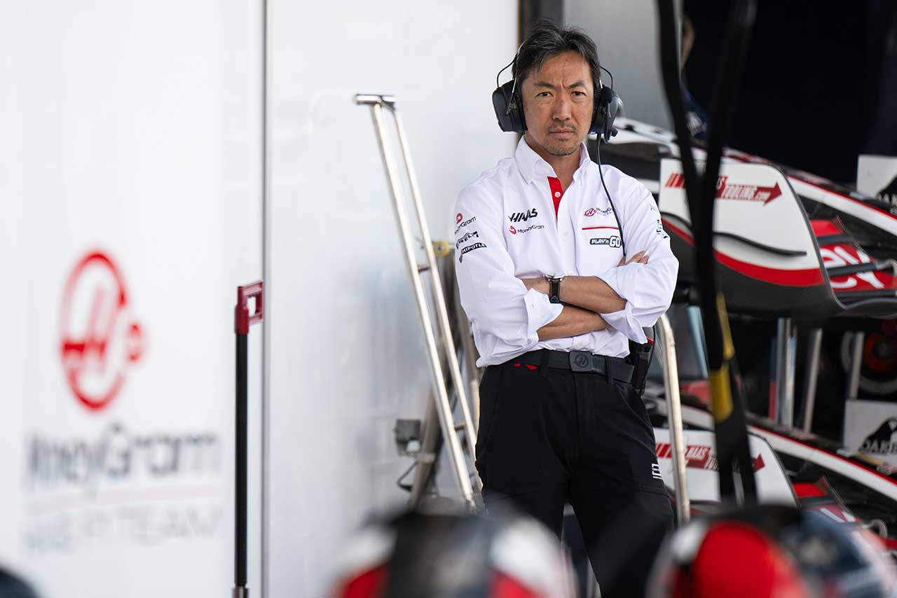 2024年F1第12戦イギリスGP　小松礼雄代表（ハース）