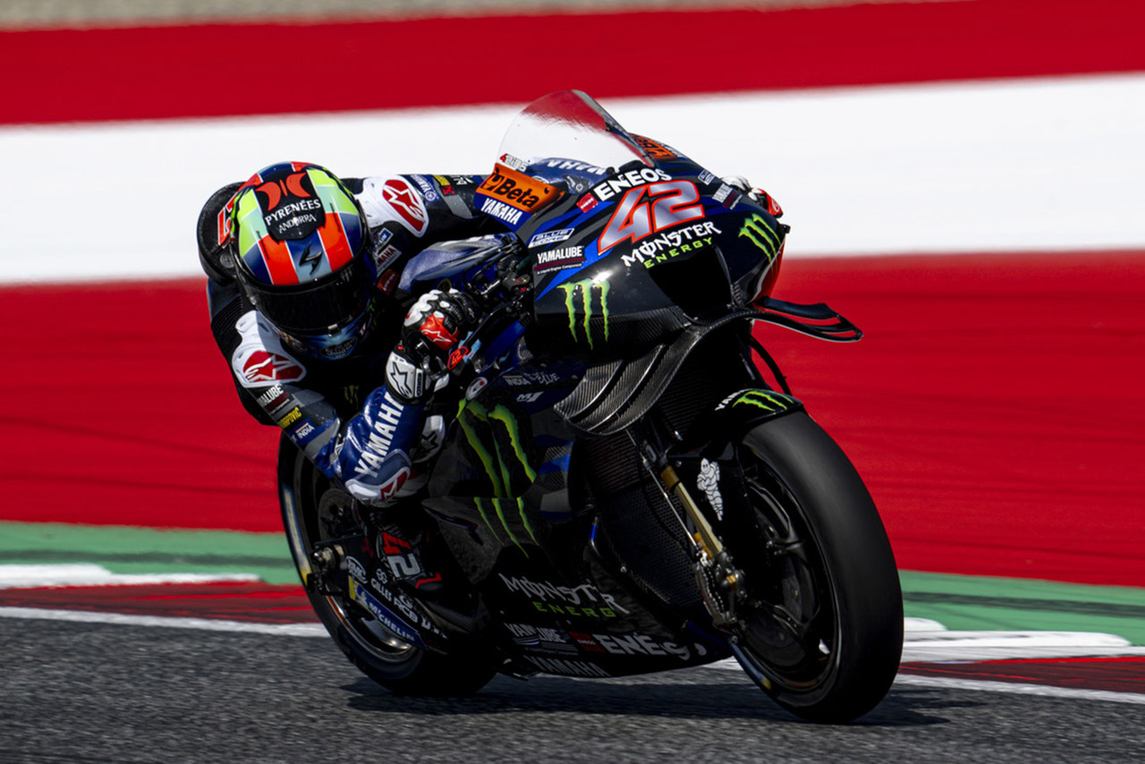 ヤマハ：クアルタラロはQ2進出へ意欲。復帰戦のリンスは「コースで迷子になった」／第11戦オーストリアGP 初日