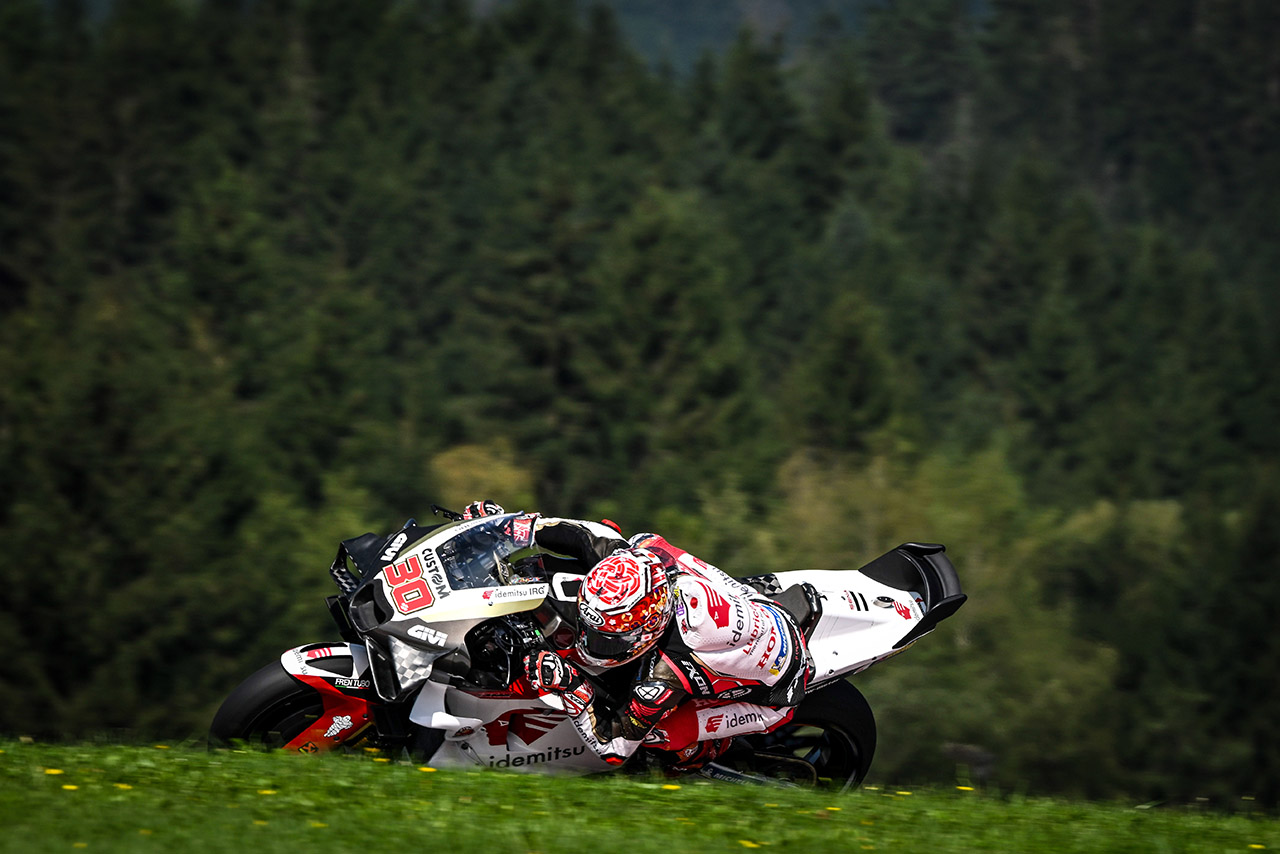 中上貴晶、初日から一転マシンの改善を確認「ブレーキングに自信が持てた」／第11戦オーストリアGP スプリント