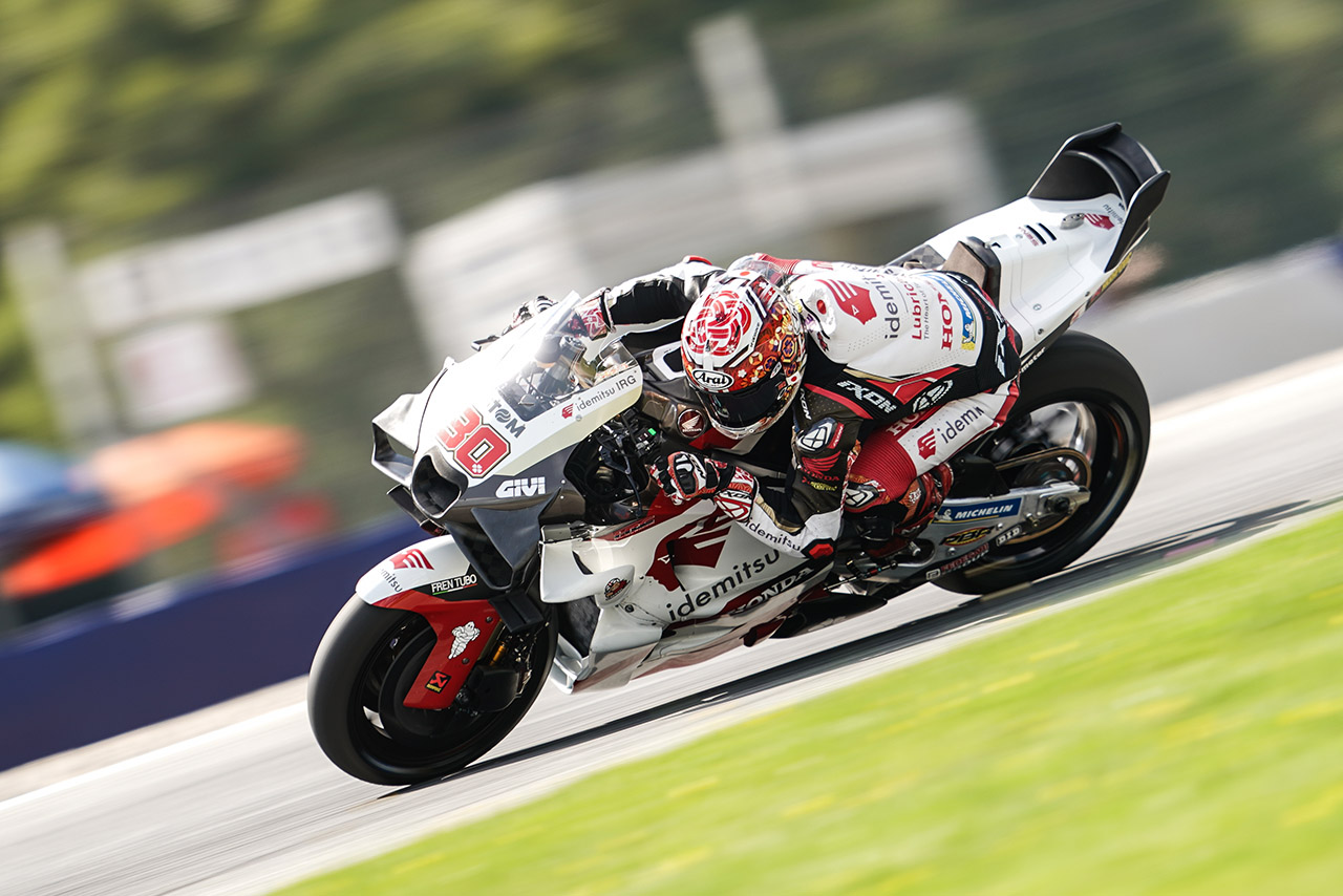 中上貴晶、初日から一転マシンの改善を確認「ブレーキングに自信が持てた」／第11戦オーストリアGP スプリント