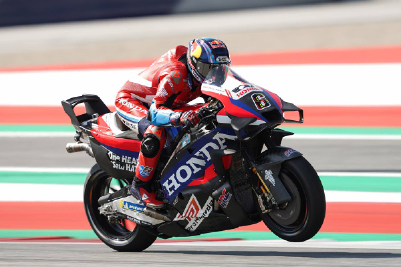 ホンダの新エンジンに好ペースを実感。マリーニ「今後のために多くを学べた」／第11戦オーストリアGP スプリント