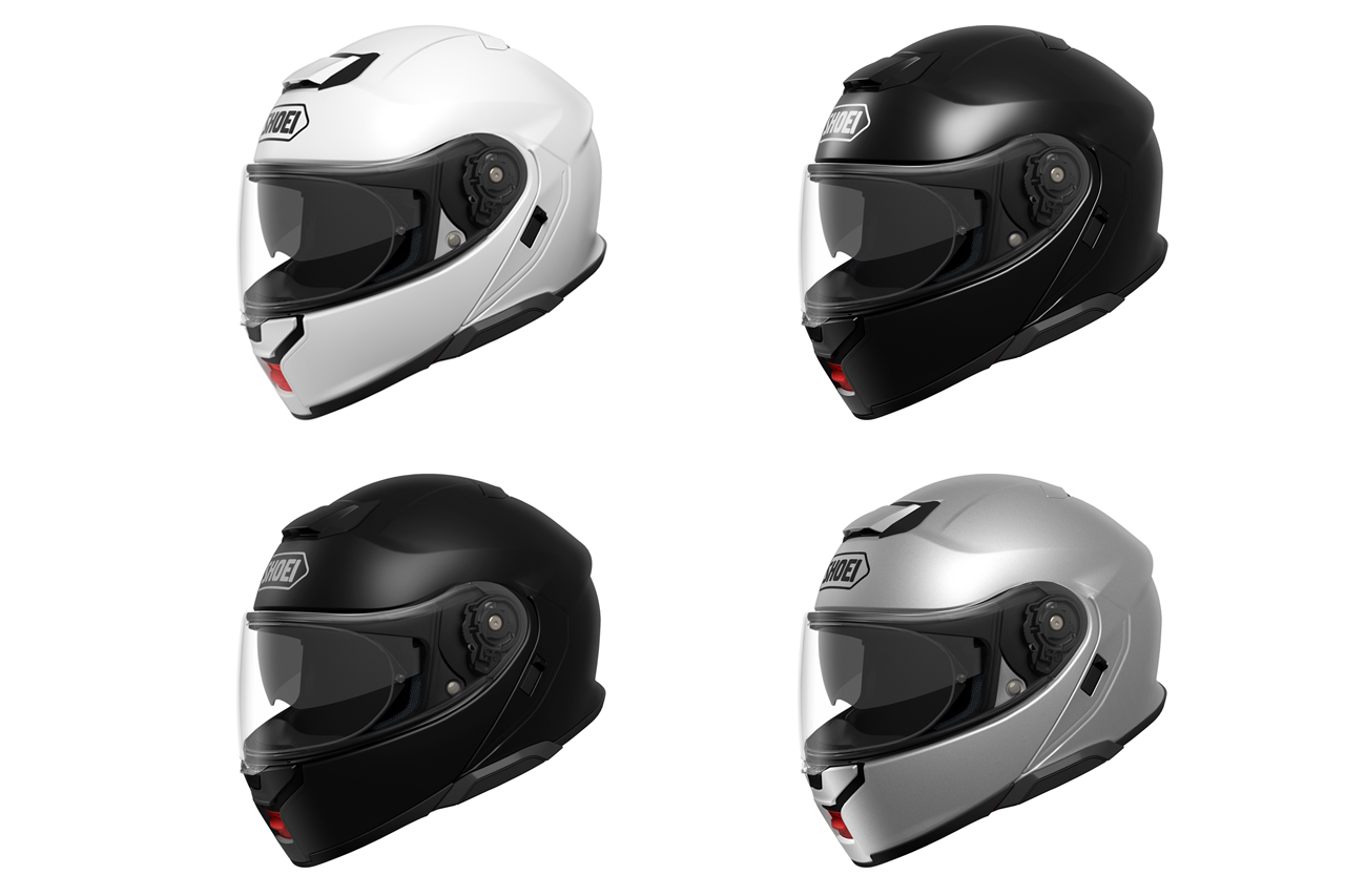 ショウエイ、システムヘルメット『NEOTEC 3』の新色『ガーネットメタリック』を発表