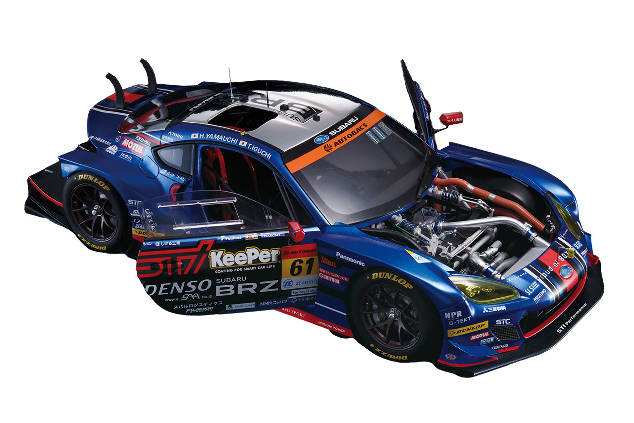 週刊『SUBARU BRZ GT300』創刊。2021年シリーズチャンピオンマシンが1／8スケールで登場