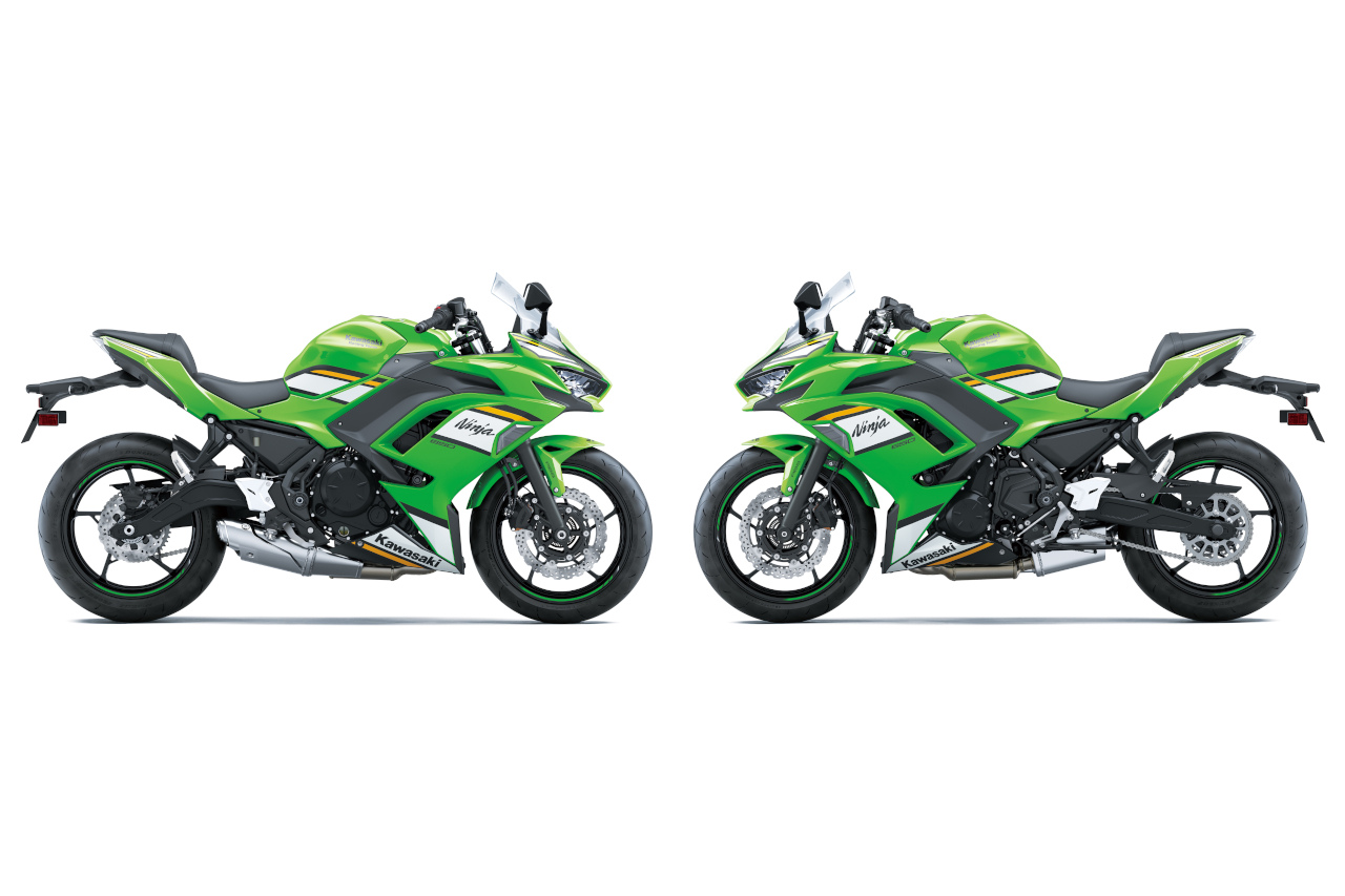 カワサキ、スポーツモデル『Ninja650』のカラー＆グラフィックを変更。9月15日から発売