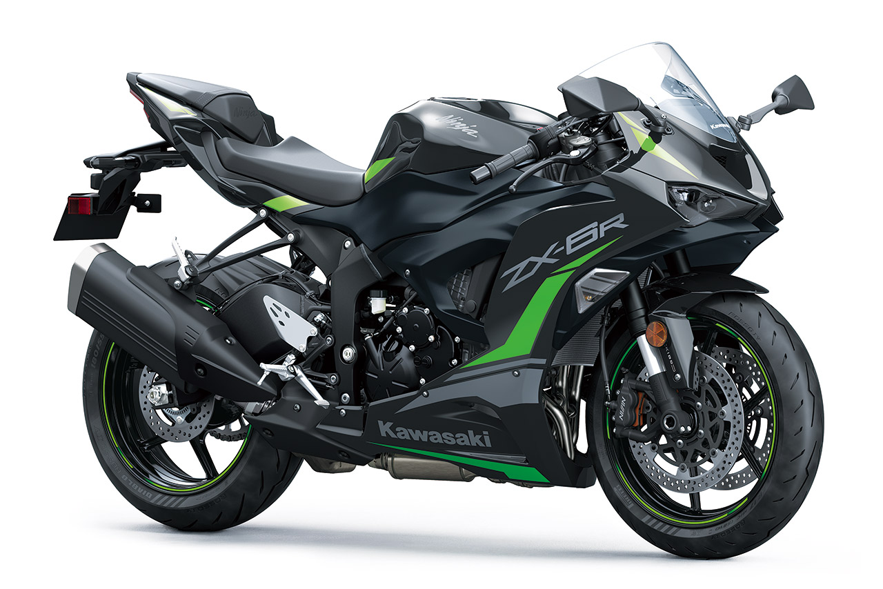 カワサキ、スーパースポーツ『Ninja ZX-6R』に新色を投入。2024年9月15日から発売