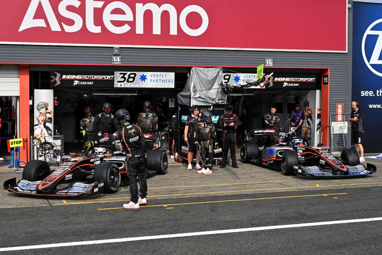VERTEX PARTNERS CERUMO・INGING　2024スーパーフォーミュラ第5戦もてぎ　予選レポート