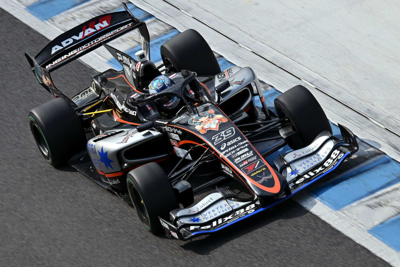VERTEX PARTNERS CERUMO・INGING　2024スーパーフォーミュラ第5戦もてぎ　予選レポート