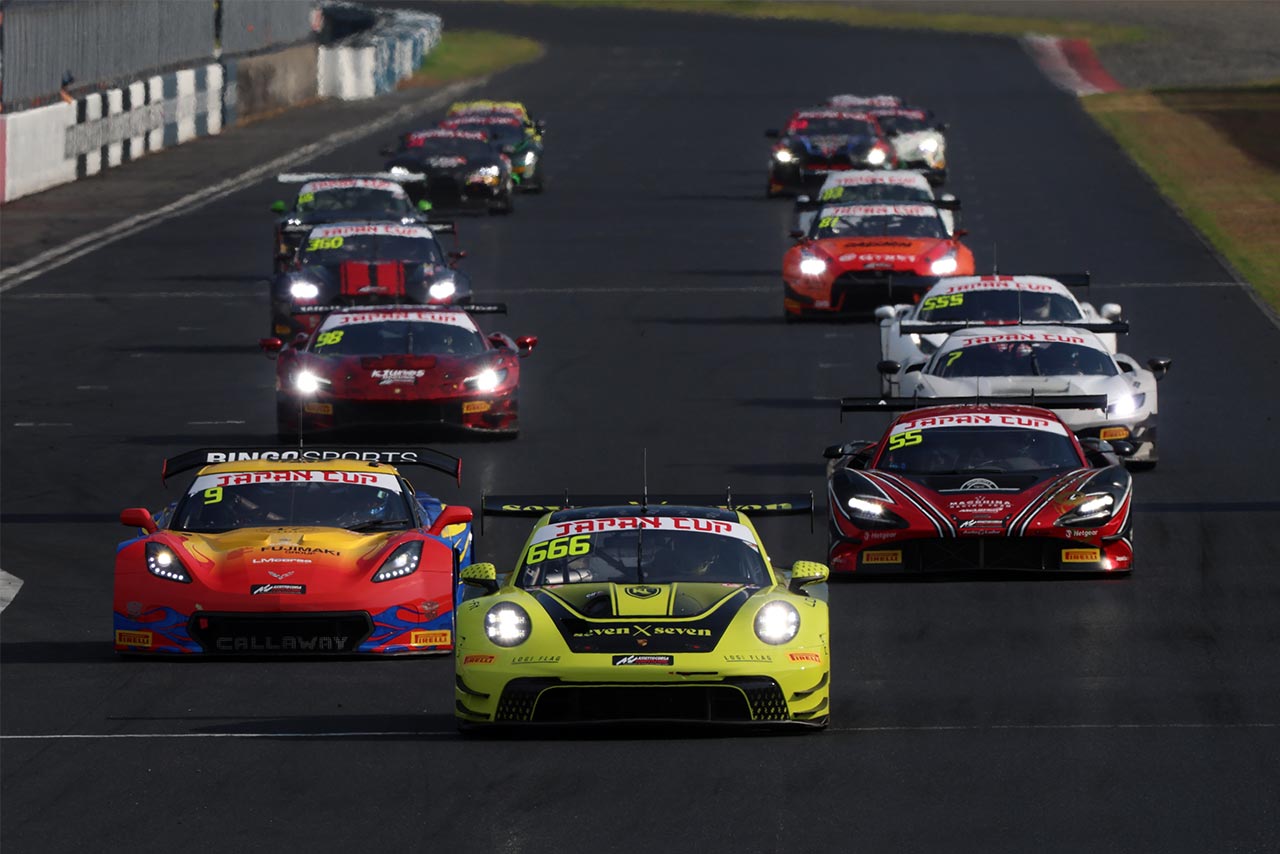 SROジャパンカップ第4ラウンド岡山はBANKCY／藤波組ポルシェと山脇／高木組フェラーリが優勝