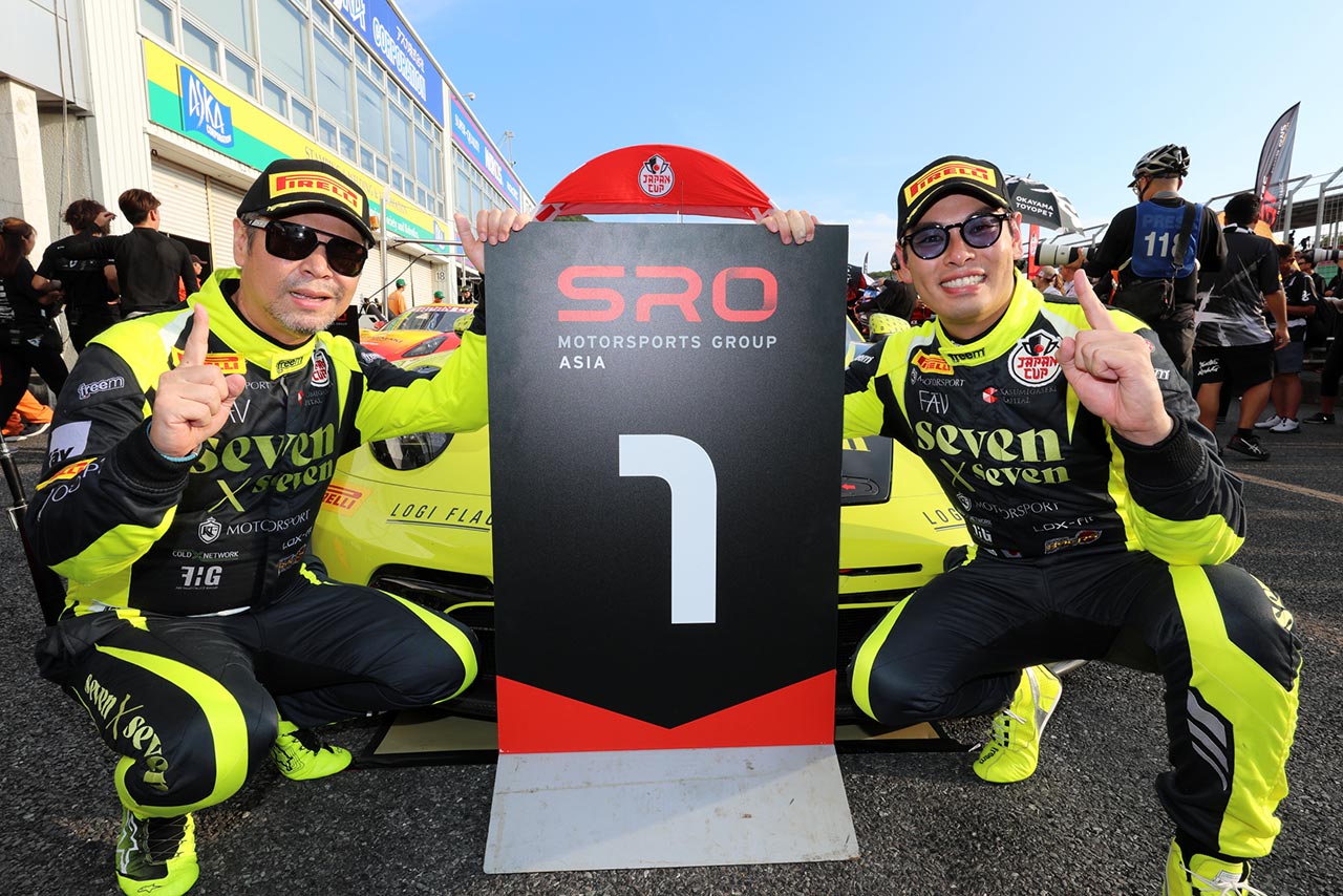 SROジャパンカップ第4ラウンド岡山はBANKCY／藤波組ポルシェと山脇／高木組フェラーリが優勝