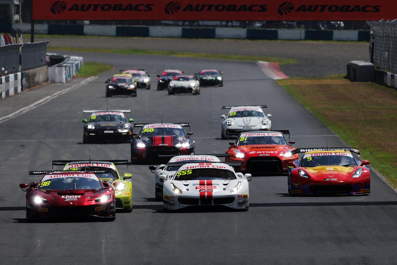 SROジャパンカップ第4ラウンド岡山はBANKCY／藤波組ポルシェと山脇／高木組フェラーリが優勝