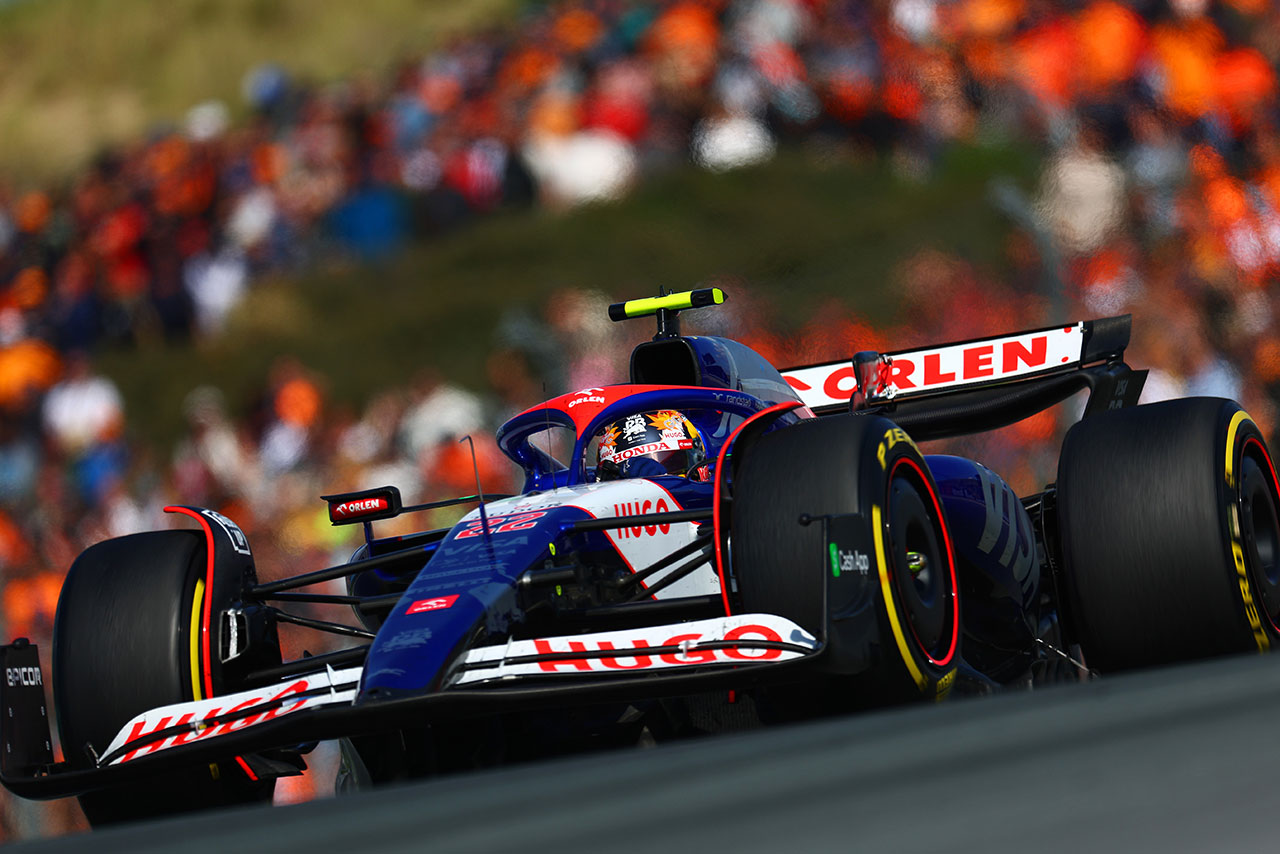 2024年F1第15戦オランダGP　角田裕毅（RB）