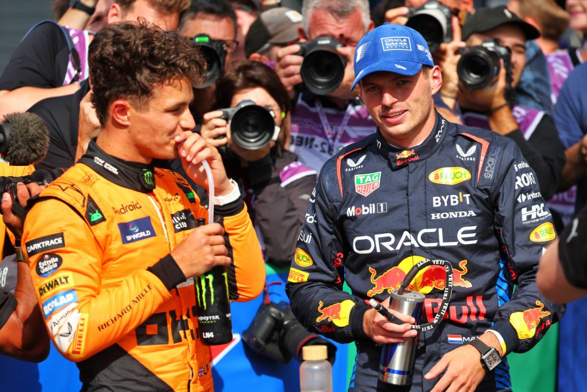 ランド・ノリス（マクラーレン）＆マックス・フェルスタッペン（レッドブル）
