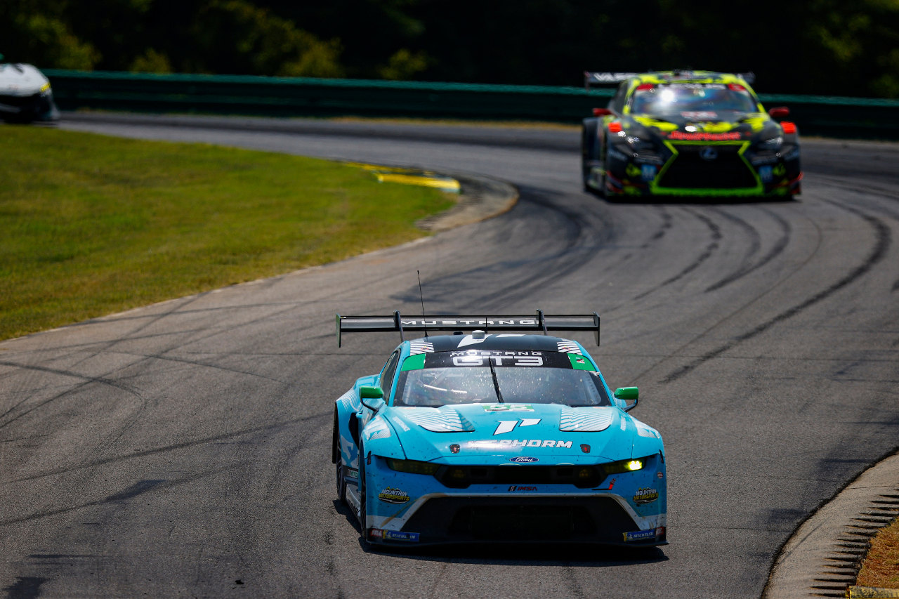 マスタングGT3、IMSAで初の表彰台獲得。「ひとつのマイルストーン」とティンクネルがコメント