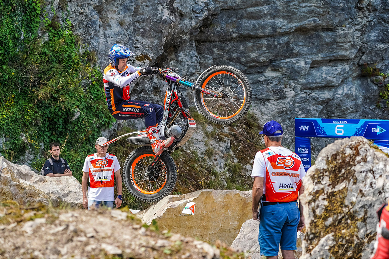 トニー・ボウ、最終戦を残してチャンピオンを獲得。トライアル世界選手権で前人未到の18連覇を達成