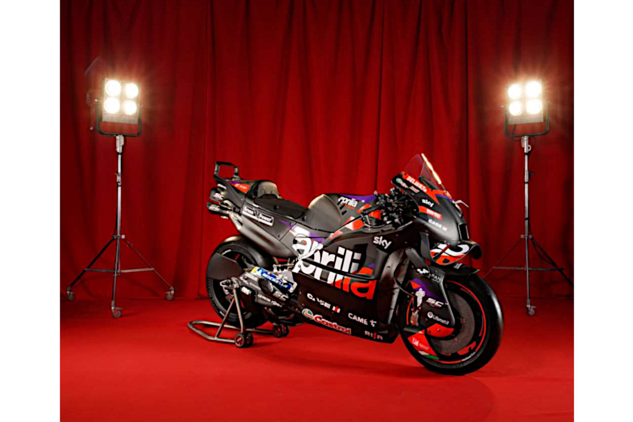 アプリリア、MotoGPマシンのカラーを施したスペシャルエディション『SR GT 200 レプリカ』を発売