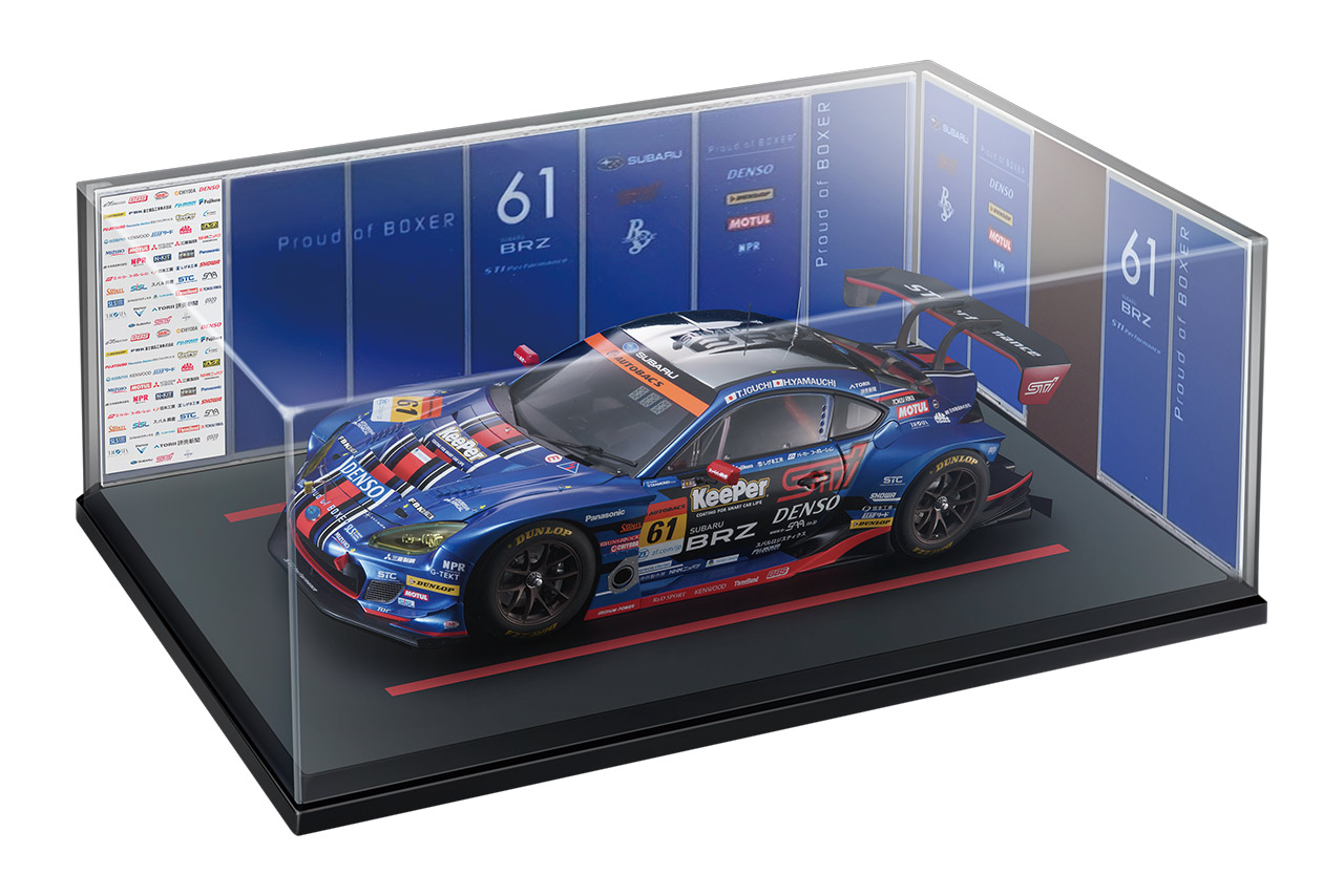 週刊『SUBARU BRZ GT300』創刊。2021年シリーズチャンピオンマシンが1／8スケールで登場