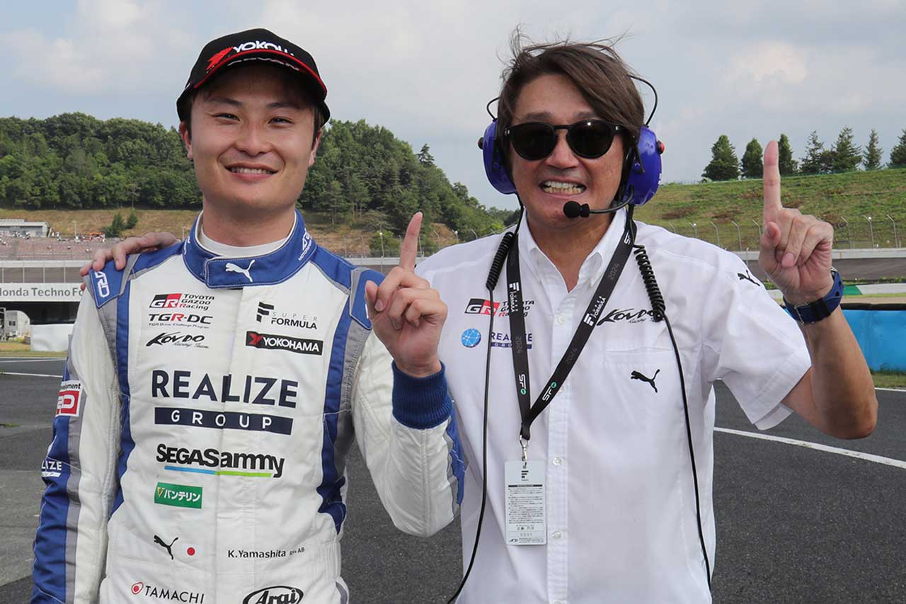 山下健太／近藤真彦監督（KONDO RACING）