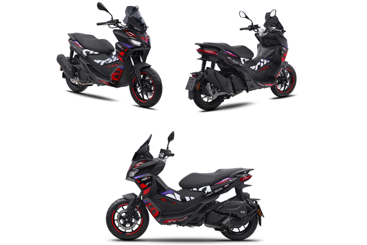 アプリリア、MotoGPマシンのカラーを施したスペシャルエディション『SR GT 200 レプリカ』を発売