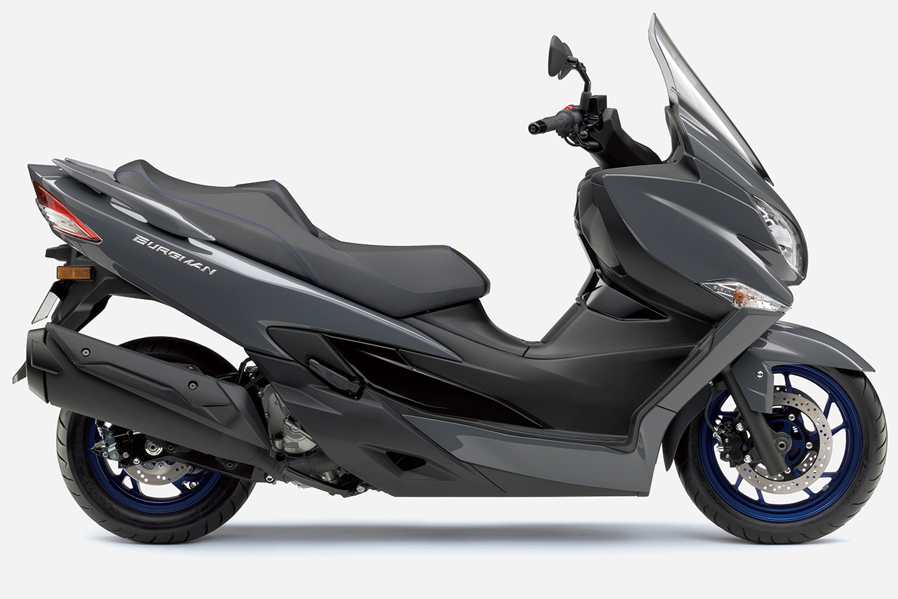 スズキ、ラグジュアリースクーター『バーグマン400 ABS』の最新モデルを9月6日より発売