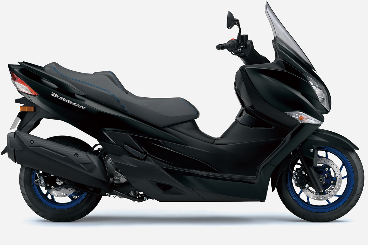 スズキ、ラグジュアリースクーター『バーグマン400 ABS』の最新モデルを9月6日より発売