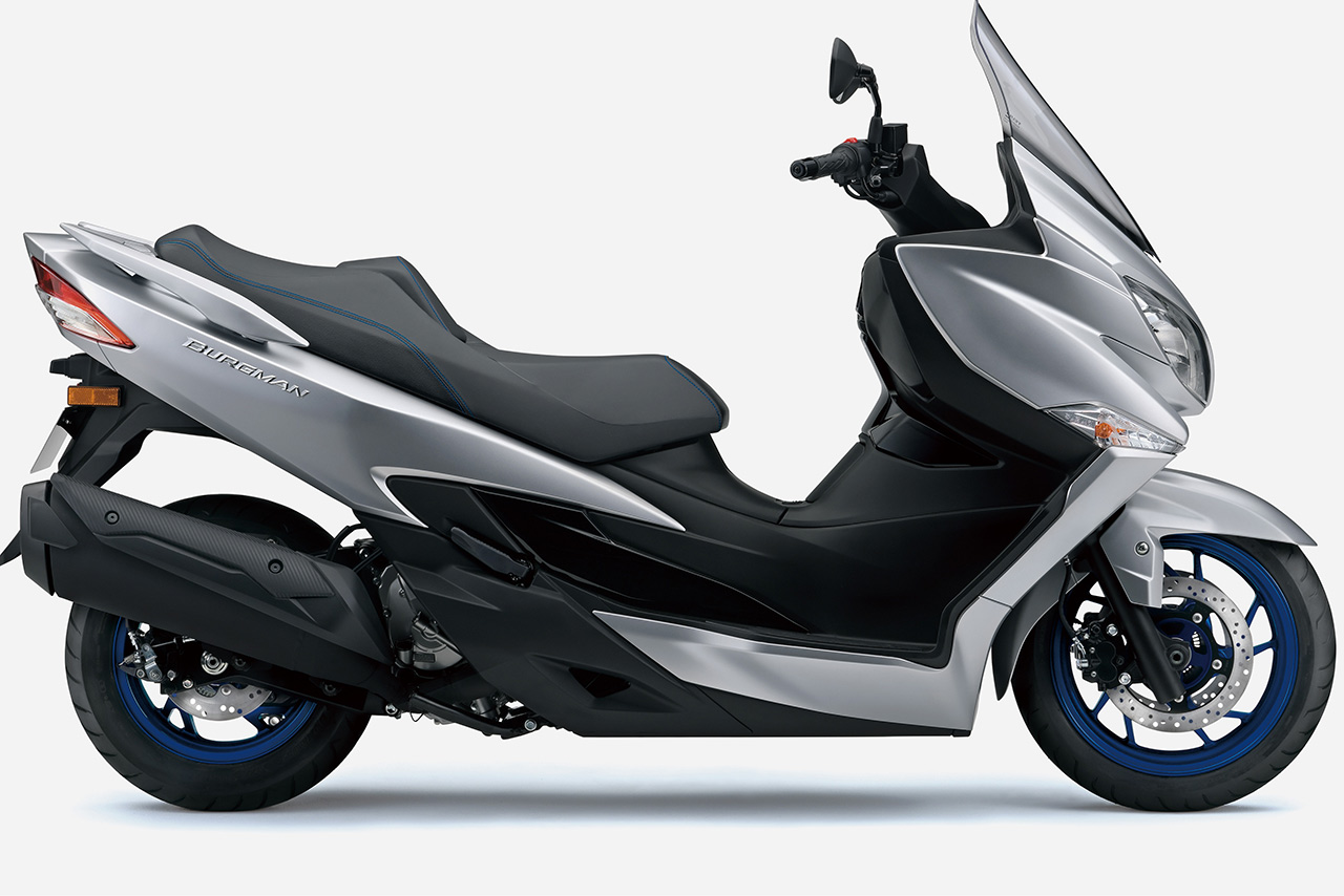 スズキ、ラグジュアリースクーター『バーグマン400 ABS』の最新モデルを9月6日より発売