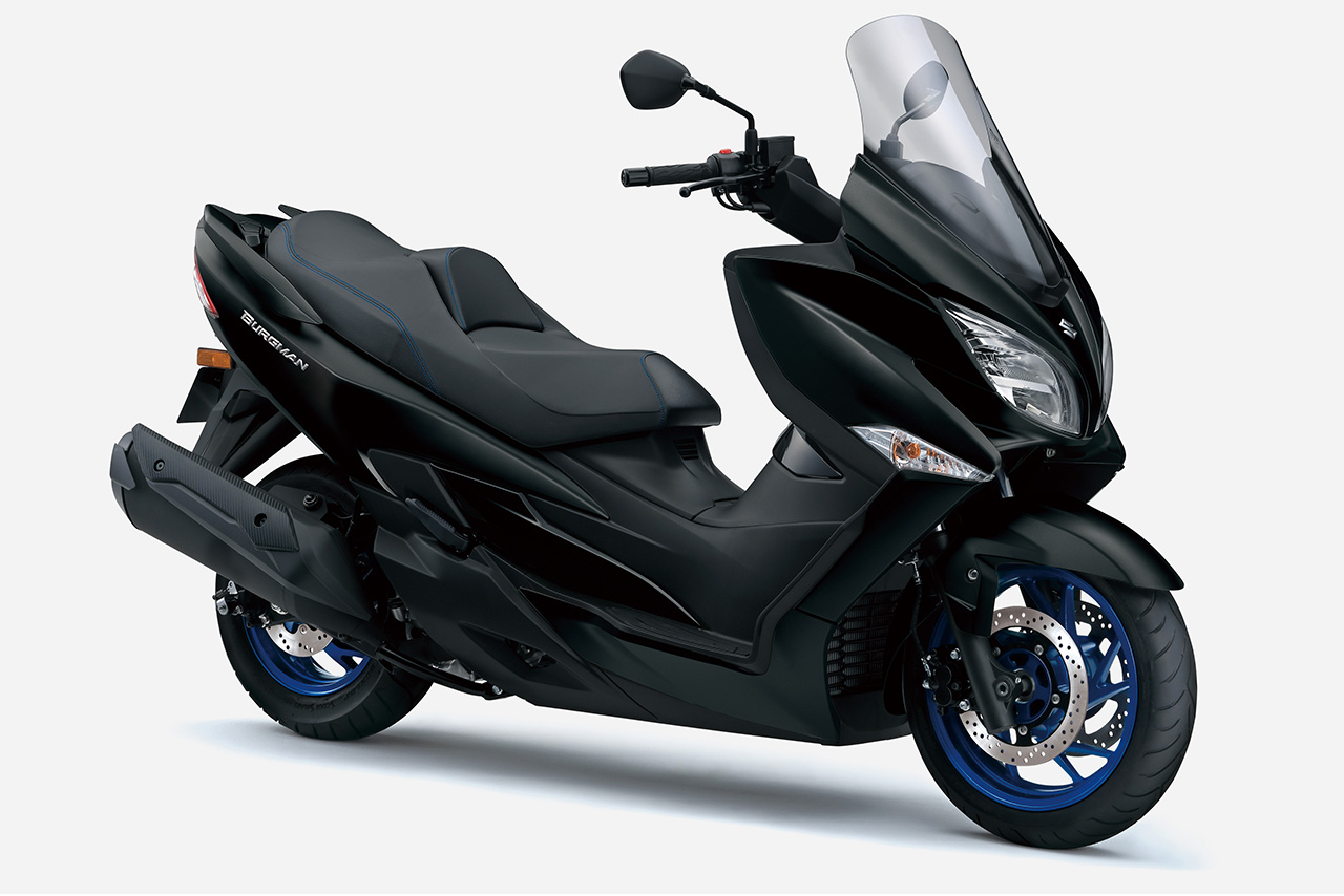 スズキ、ラグジュアリースクーター『バーグマン400 ABS』の最新モデルを9月6日より発売