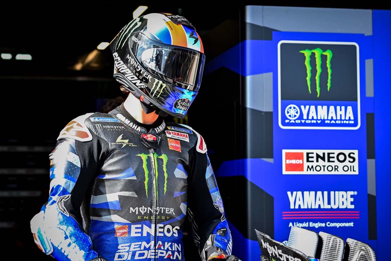 ヤマハ：新しいアスファルトに苦戦「この低グリップは助けにはならない」／第12戦アラゴンGP 初日