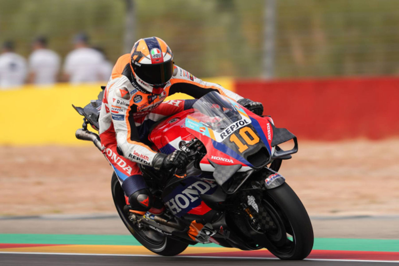 ホンダ、今季初のQ2ダイレクトインを決めたザルコ「新エンジンはポジティブ」／第12戦アラゴンGP 初日