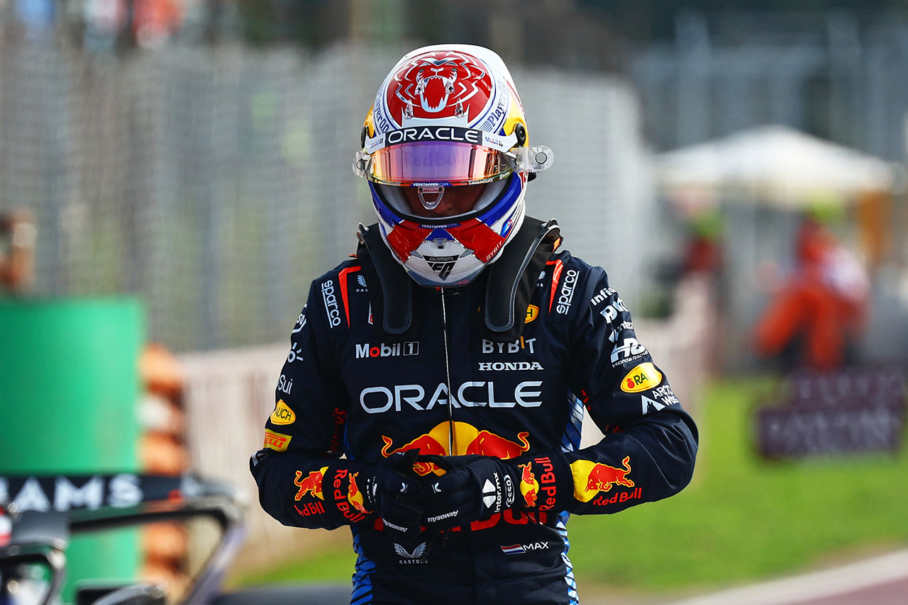 2024年F1第16戦イタリアGP　マックス・フェルスタッペン（レッドブル）