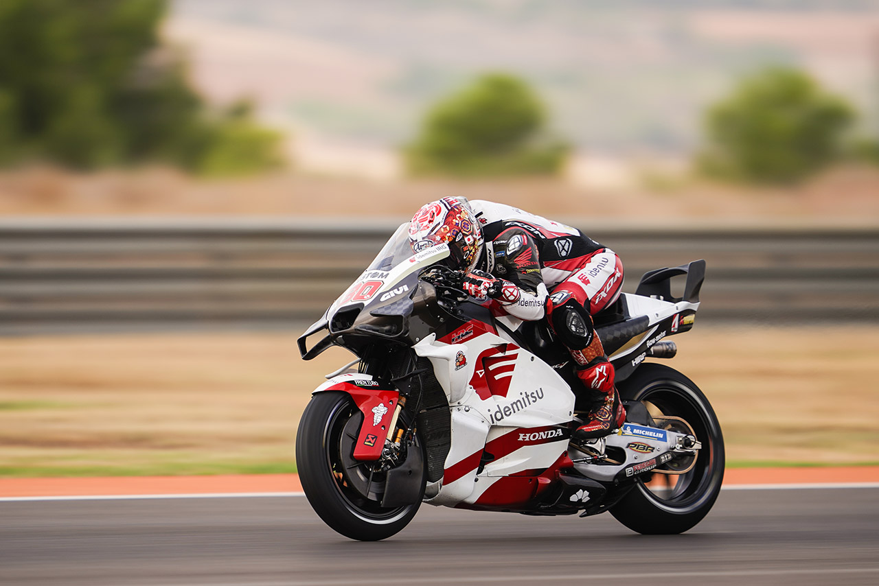 中上貴晶、ホンダ最上位もチャタリング発生「少しラインを外すとすべて失う」／第12戦アラゴンGP スプリント