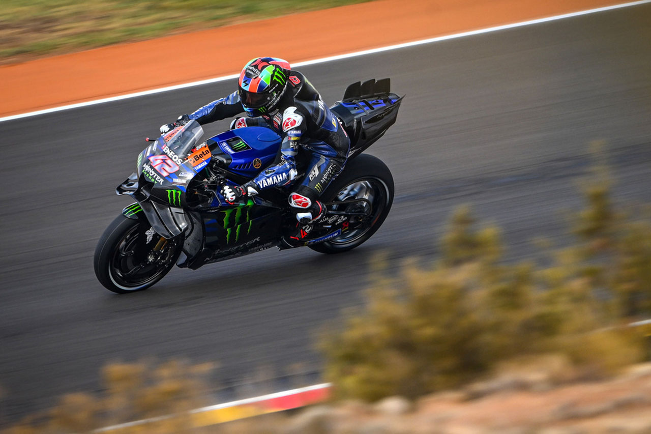 ヤマハ、クアルタラロがポイント獲得「好スタートでチャンスを掴んだ」／第12戦アラゴンGP スプリント