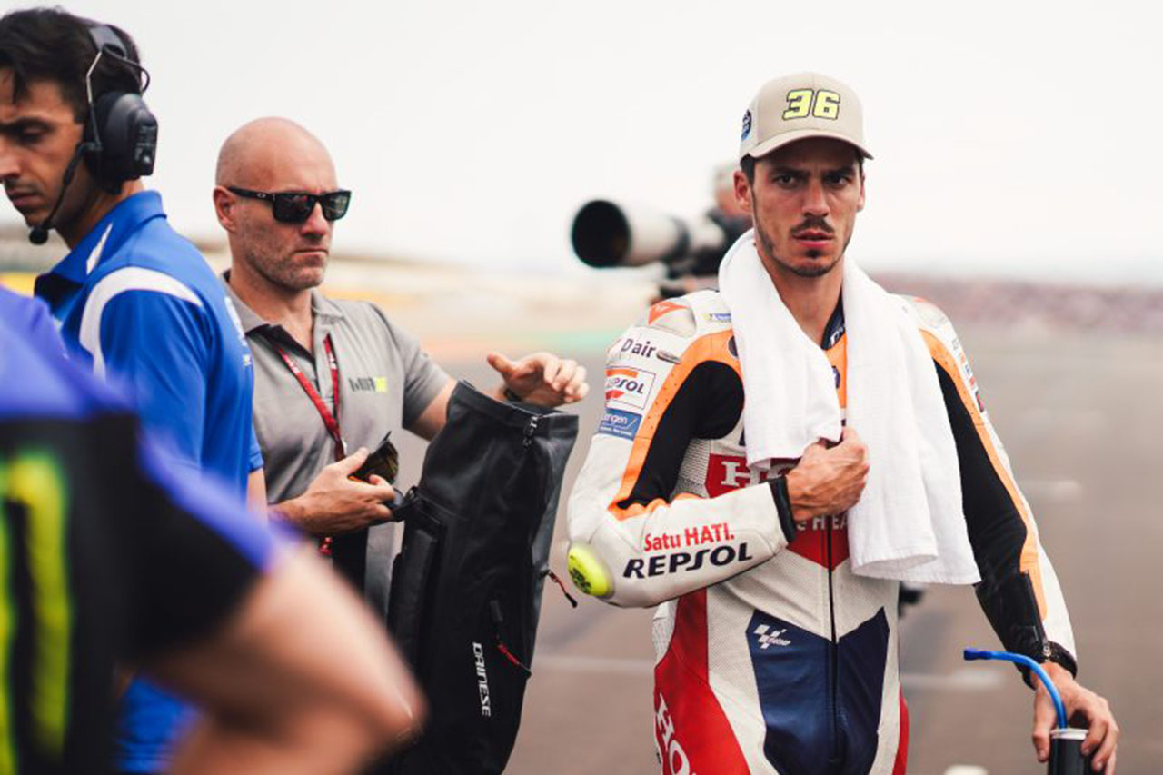 ホンダ、複雑な路面状況に苦戦「4周目からリアの振動が激しくなった」／第12戦アラゴンGP スプリント