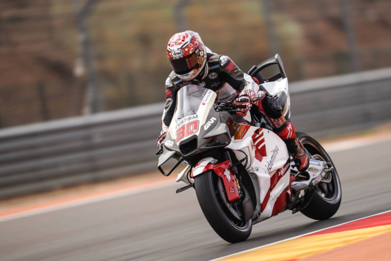 ホンダ、複雑な路面状況に苦戦「4周目からリアの振動が激しくなった」／第12戦アラゴンGP スプリント