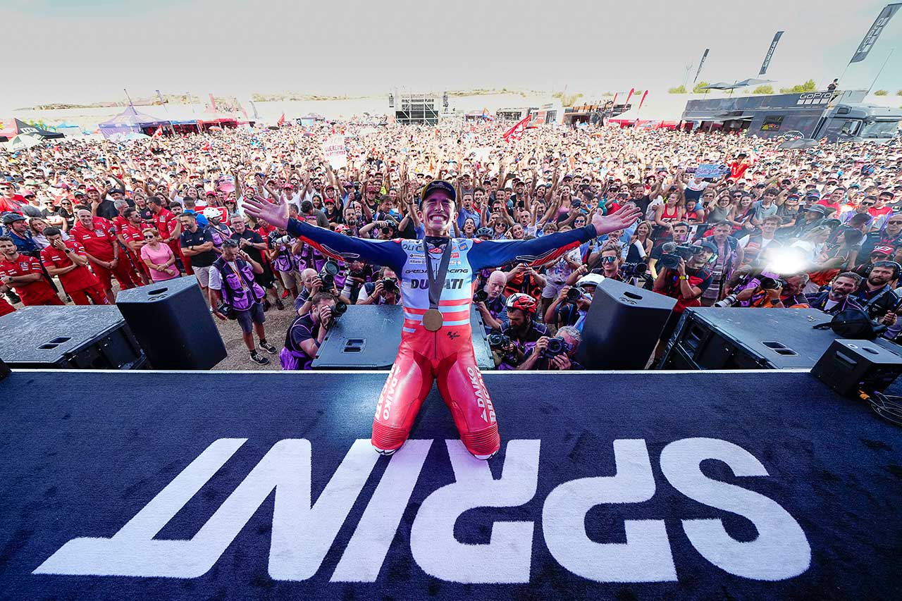 マルク・マルケス、久々勝利に「スプリントとはいえ祝うべき。大切なのは決勝レース」／第12戦アラゴンGP