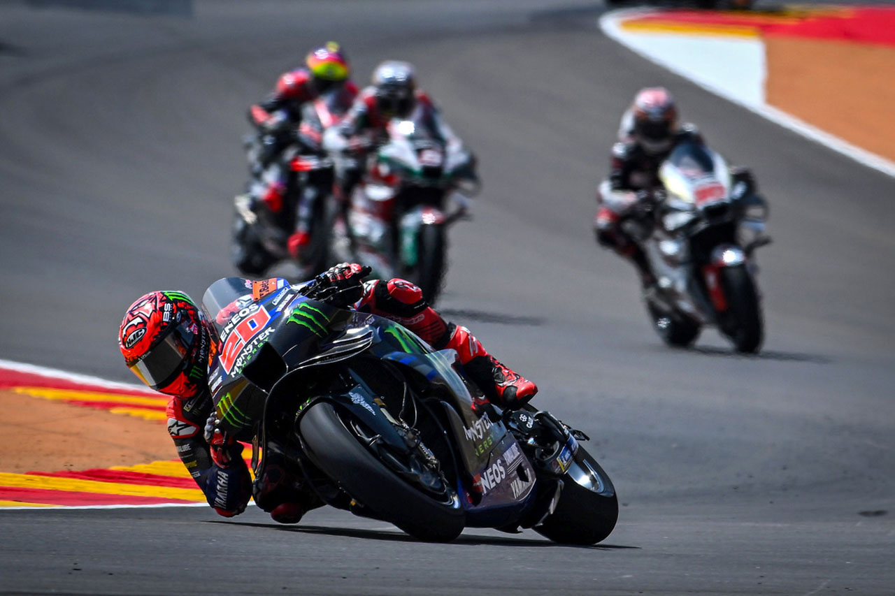 ヤマハ、最終周まで粘り9位獲得のリンス「状況をリセットしてうまく走れた」／第12戦アラゴンGP 決勝