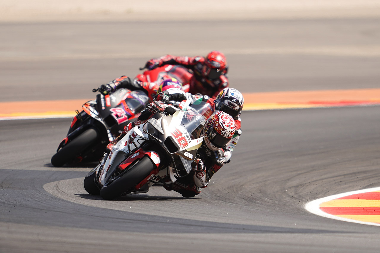 中上貴晶、今季ベスト更新し4連続ポイント獲得「マシンのおかげでいつもよりプッシュできた」／第12戦アラゴンGP 決勝