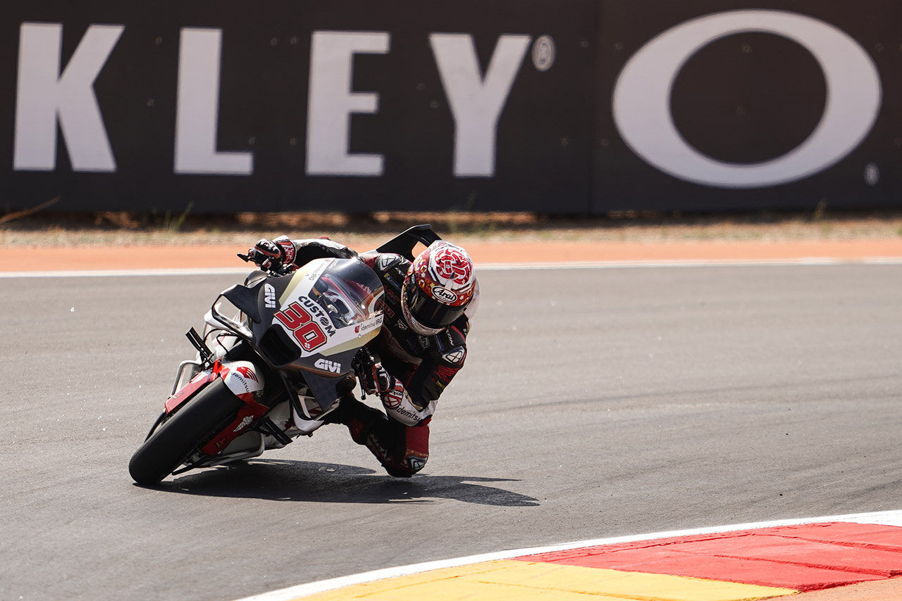 中上貴晶、今季ベスト更新し4連続ポイント獲得「マシンのおかげでいつもよりプッシュできた」／第12戦アラゴンGP 決勝