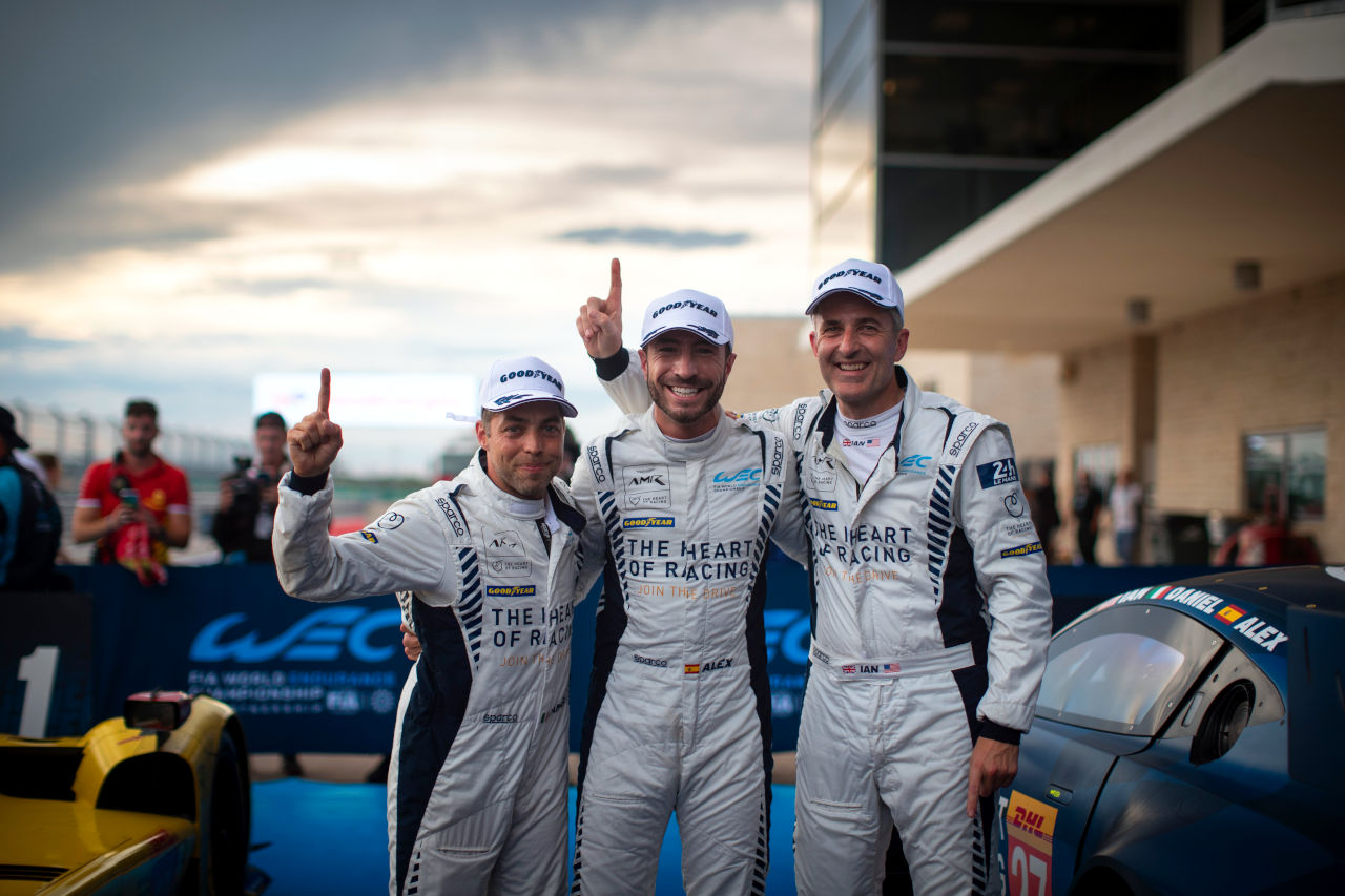 「まるで夢のよう」完璧だったアストンマーティンのLMGT3初優勝。コルベットとウラカンの衝突がさらなる追い風に